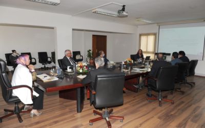 Meeting with the Director-General of the Moroccan pension Fund