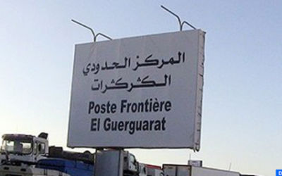 Guerguarate: Royal Armed Forces Set up Security Cordon to Secure Flow of Goods and People