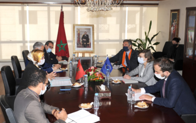 The Minister Delegate met the EU Ambassador to Morocco