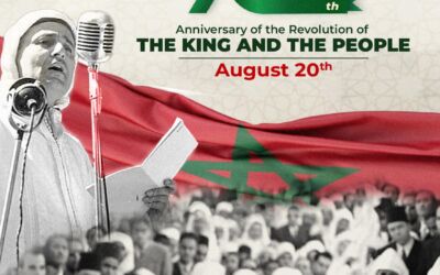 Morocco celebrates today, August 20th, the 70th anniversary of the Revolution of the King and the People; a decisive turning point in the Moroccan people’s struggle for independence, led by the glorious Alawite Throne to defend the nation’s unity.