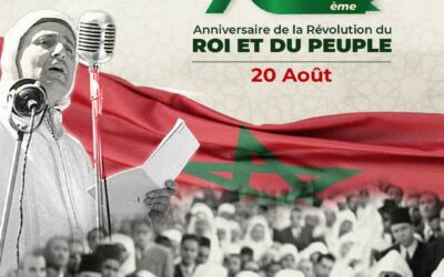 Le Maroc célèbre, aujourd’hui, le 70ème anniversaire de la Révolution du Roi et du Peuple, un tournant décisif dans la lutte menée par le peuple marocain pour l’indépendance sous la conduite du glorieux Trône alaouite dans la défense de l’unité de la nation.
